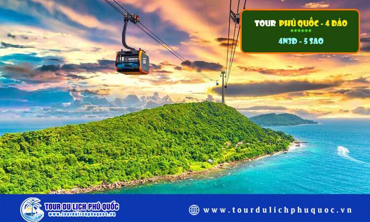 Tour Phú Quốc - 4 Đảo - 4 ngày 3 đêm 5 sao 